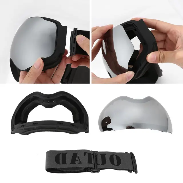 Outad Dupla Rétegek Sí Szemüvegek Uv-Doog Védelmi Szemüveg Kültéri Sportkorcsolyázás Síelés Hó Snowboard - Image 5