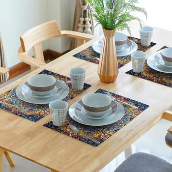 Mandala Bohemian Placemats 4PC 3