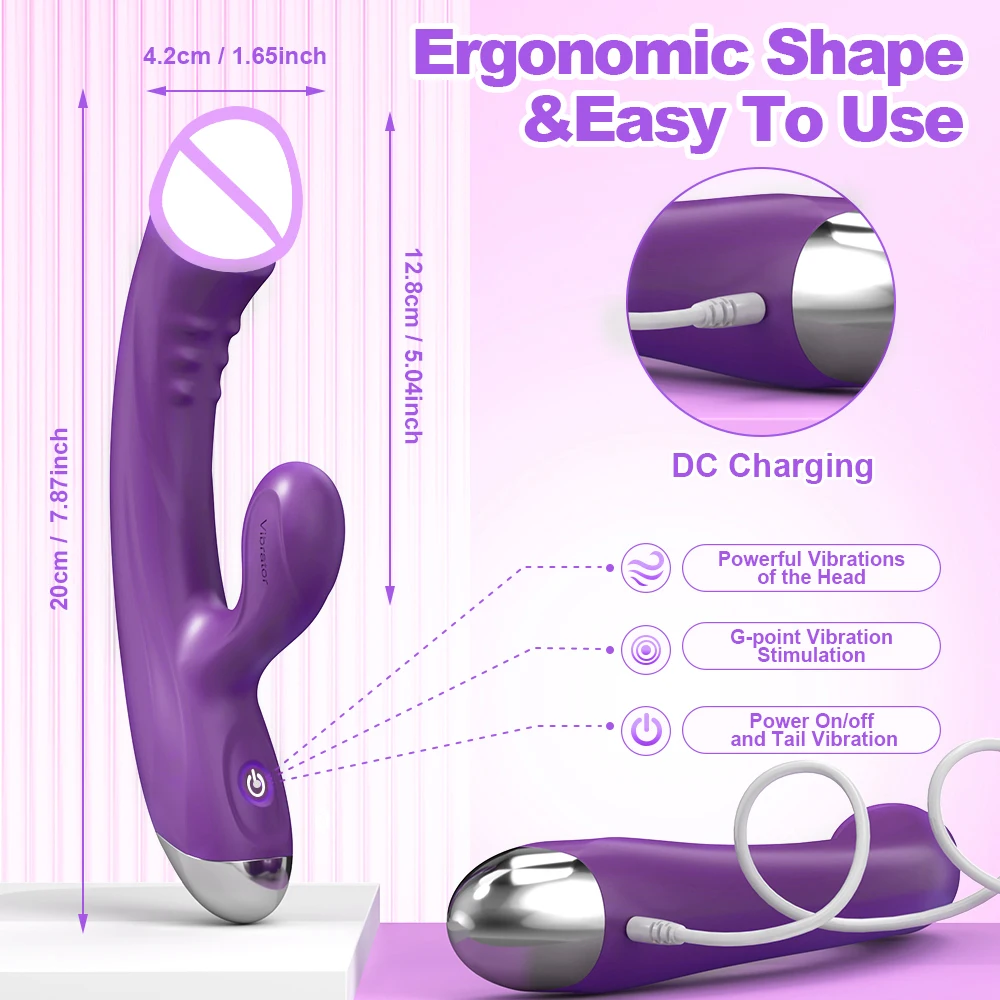 Klitoris Saugvibrator Für Damen G Punkt Stimulator Und Dildo_voghion.com