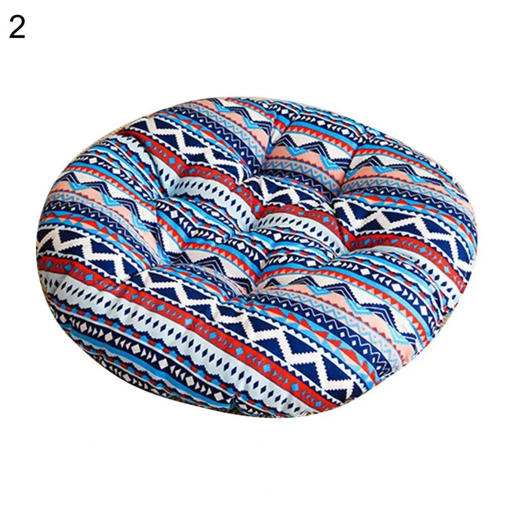 Seat Cushion Useful Round Versatile Chair Cushion Pad Tear Resistance Multi-style Chair Pad 