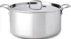 3-Ply Stainless Steel Stockpot with Lid 8 Quart, Induction, Oven Broiler Safe 600F, Silver 1