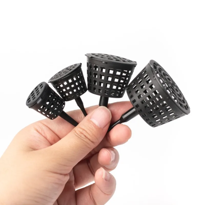 50Pcs Plastic Garden Bonsai Fertilizer Tool Basket Box Case Plant Portable With Lid Nursery Pots Plant Soil Care tools 1