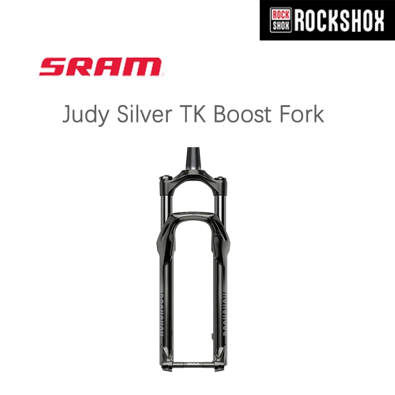 

SRAM Rockshox Judy Silver TK 100 мм дорожная 27,5 29 колесная вилка 15x110мм Boost 1,5 T 30 мм офсет ручной Дистанционный Замок Подвеска MTB