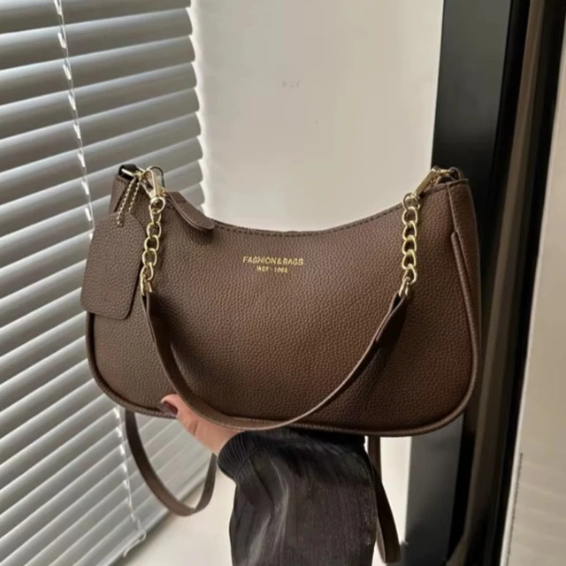 Faionable – sac à bandoulière décontracté pour femmes, sac à bandoulière Design tendance, sac sous les bras de printemps 2026, sacs à main en cuir PU souple de couleur 1