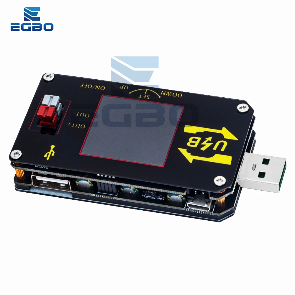 Universal Adjustable USB DC Converter Power Module - Digital Voltage Regulator 15W