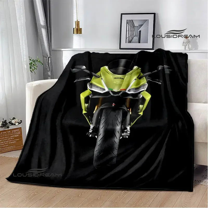 Aprilia Motorcycle Logo Printed Blankets Fashion Warm Blanket Soft And Comfortable Blanket Home Travel Blankets Birthday Gift 5