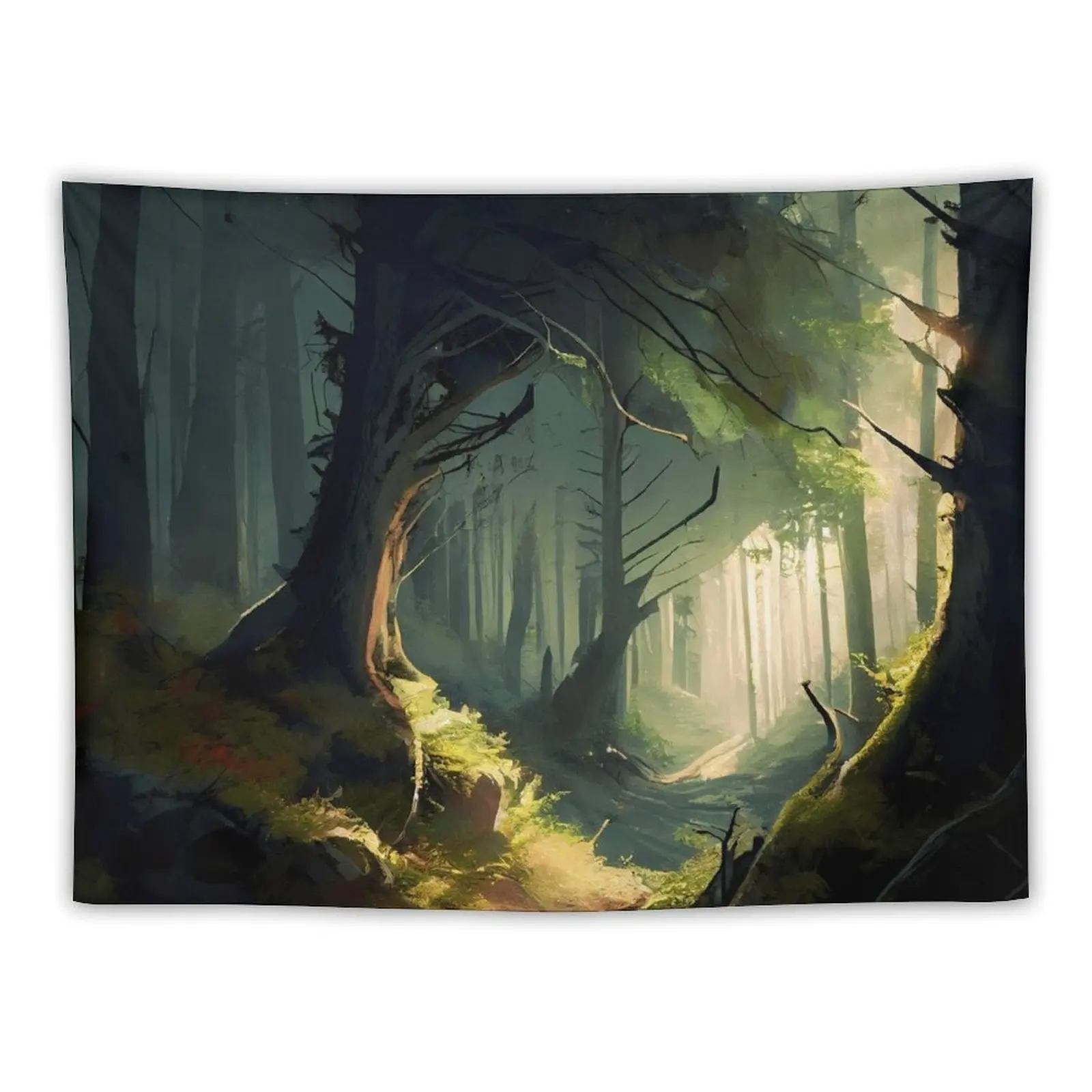 

The Sunlit Forest Tapestry Decoration For Bedroom Decor For Room Tapestry