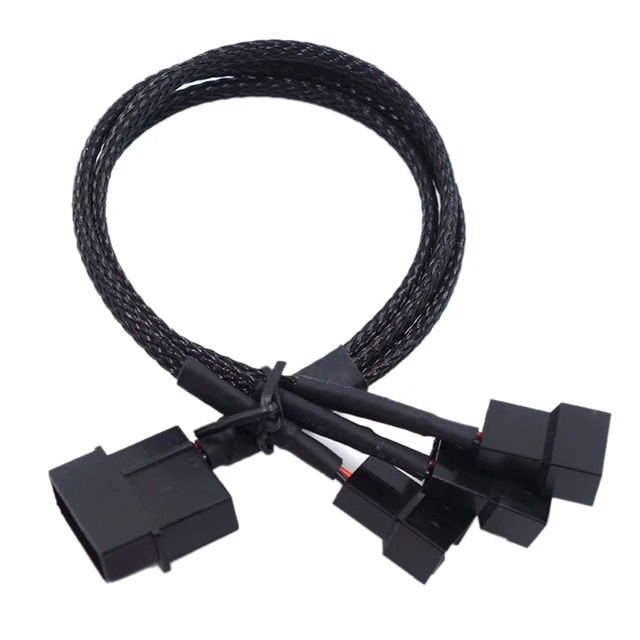 Ventilateur 80mm MOLEX / 3-pin noir AW-8A-BK