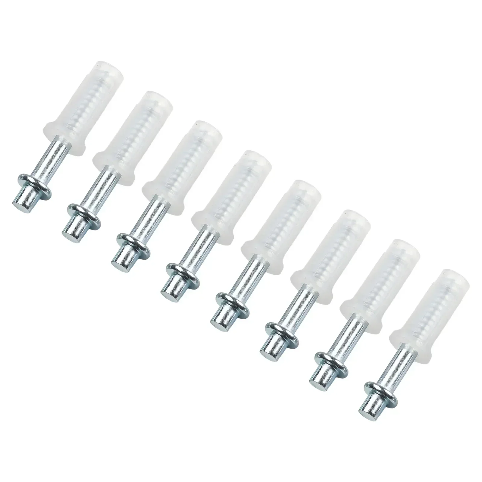 Hardware Top Pivot 8PCS BiFold Bifold Door Hardware Door Top Pivot Fit Jamb Floor Stand Nylon Silver Replacement