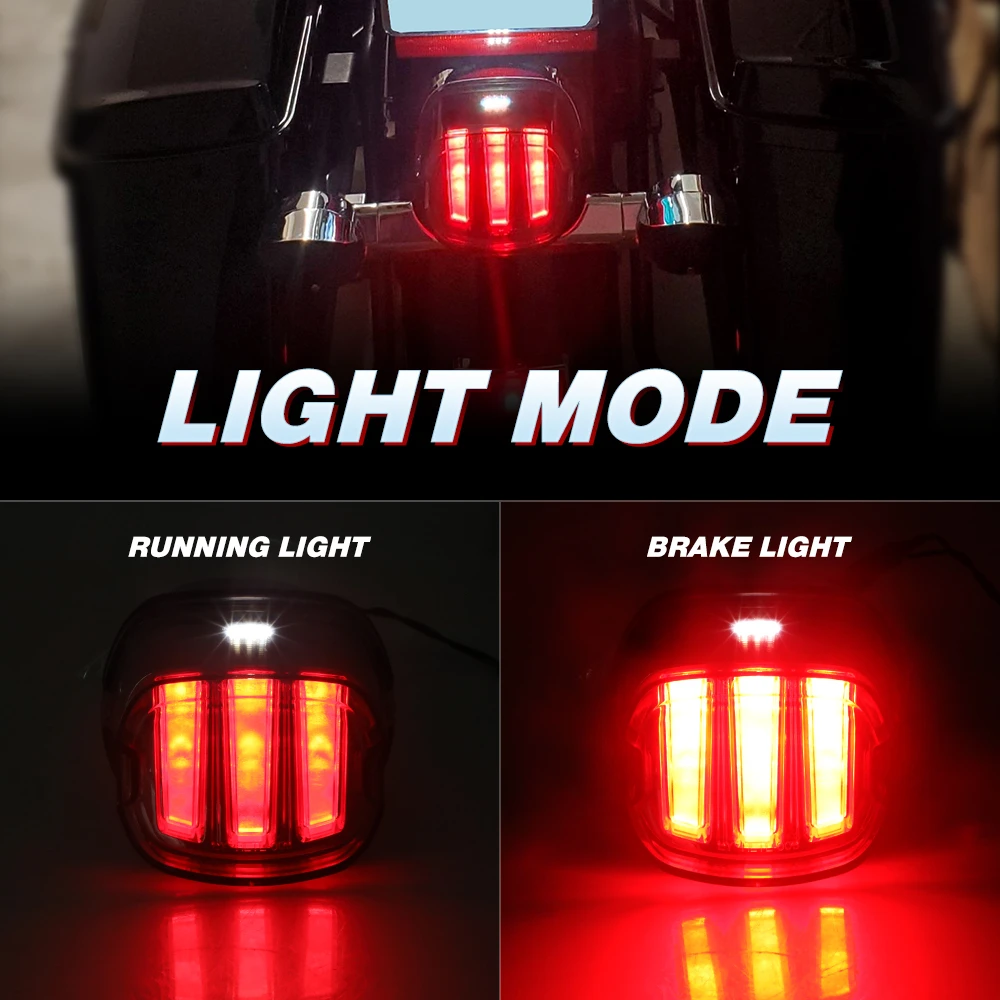 Motorrad Rücklicht LED Rücklicht Brems Stopp Blinker für Harley-Davidson  Sportster Softail Dyna Lay Down super - AliExpress