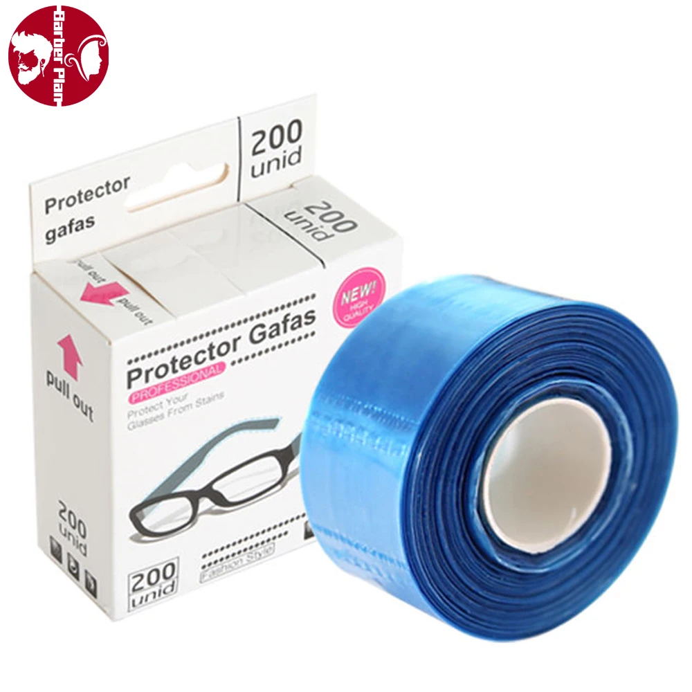 Sleeves Cover Hairdressing Diy Barber Hair Coloring Barbershop Disposable Glasses Leg Styling Tool Eyeglasses Protector Accessor dyeing plastic hair styling barber accessory glasses leg cover sleeves protector glasses frame cover hair coloring tool