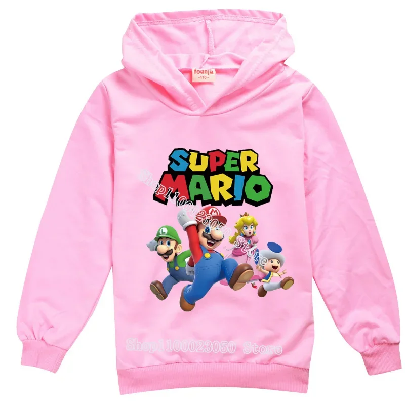 Felpa Maglione Natale Super Mario Felpa Con Zip Senza Cappuccio