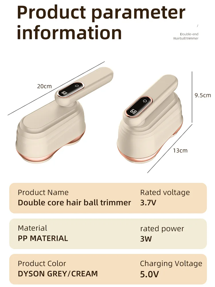 Removes Lint From Clothes Portable Rechargeable Electric Lint Remover Fluff Pellet Take Out Clothes lint Fabric HairBall Shaver 6