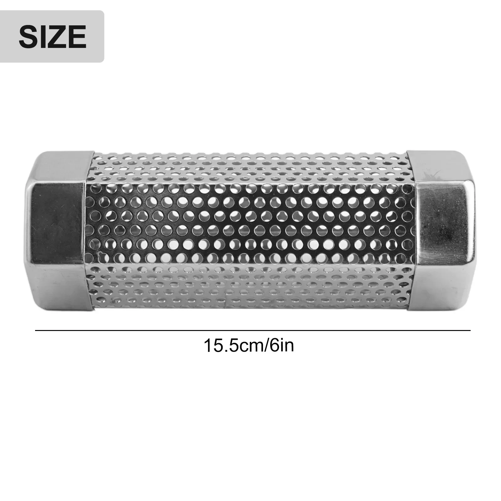 Upgrade Your BBQ Skills with a 6 Stainless Steel Pellet Smoke Tube Compatible with For electric Gas and Charcoal Grills