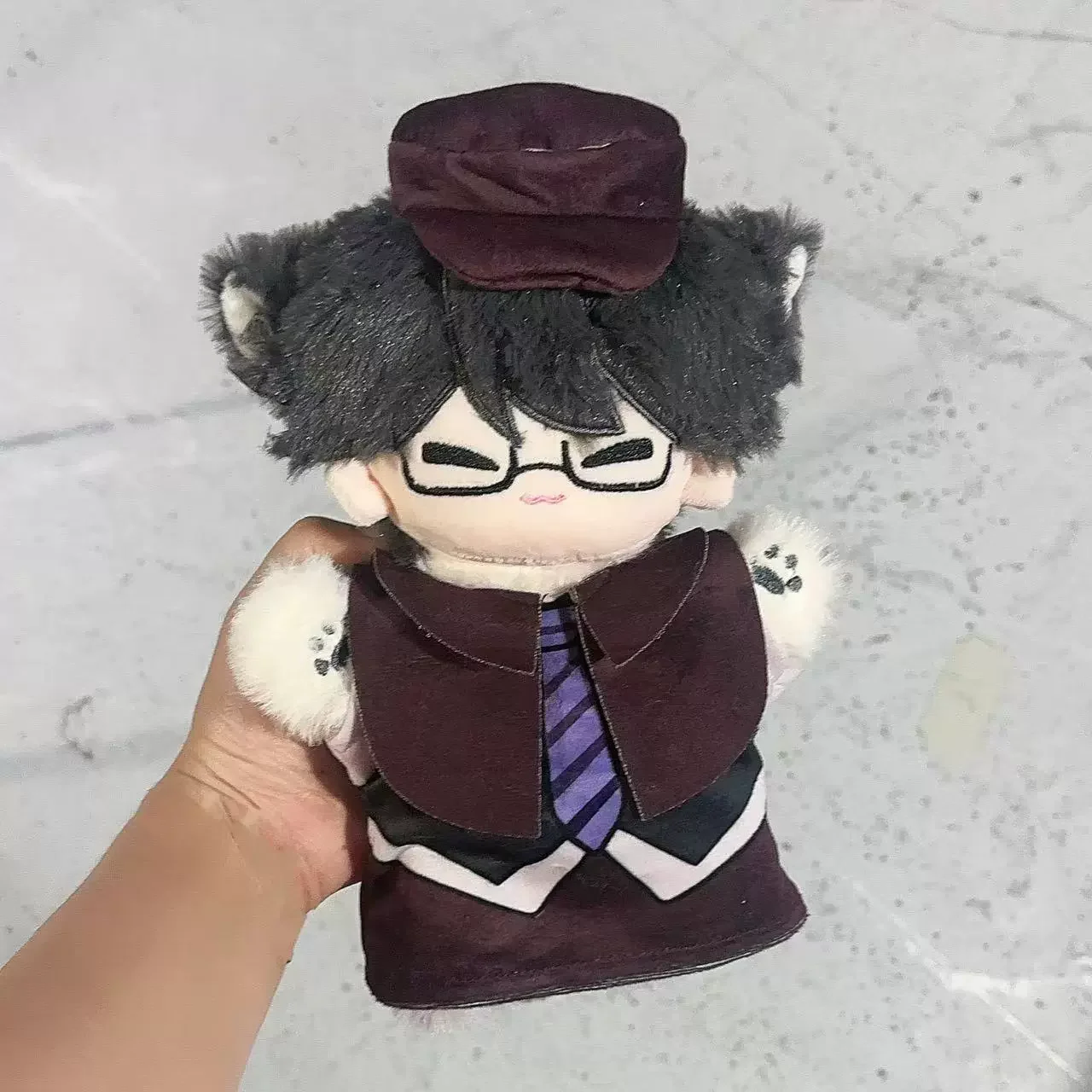 10 cm Plüsch Anime Nakahara Chuuya Kunikida Doppo Entzückende Gedruckt Nunu Baumwolle Puppe Anhänger Spielzeug Kawaii Körper Rolle Anhänger Geschenk – Detail 9