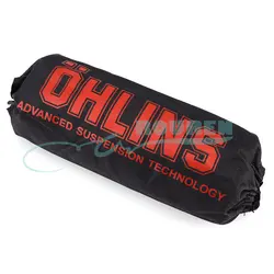 Enhanced Motorcycle Rear Shock Absorber Cover Protector Wrap Set (Red)