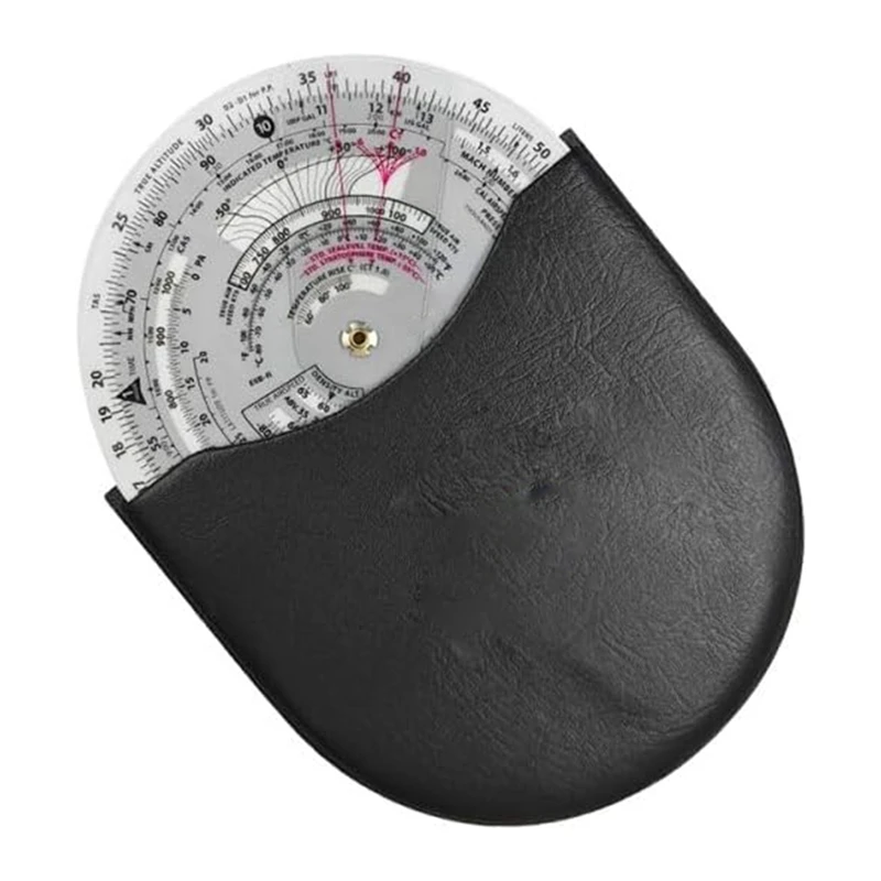 AC88-Diameter Circular Flight Computer, Flight Computer Calculator Standard Training Student Use IFR VFR
