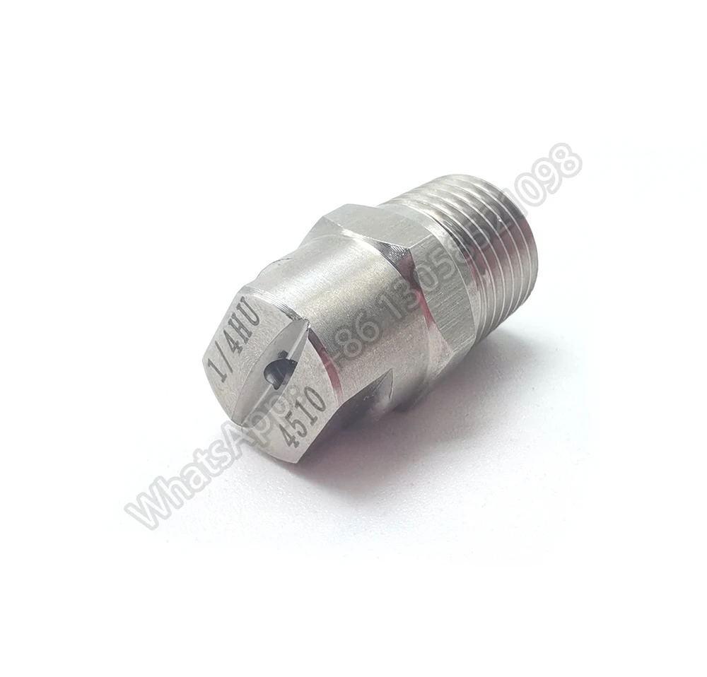1/8‘’15/25 degree HVV HU Flat Fan Nozzle V e j e t Standard High Impact Stainless Steel Nozzle 5