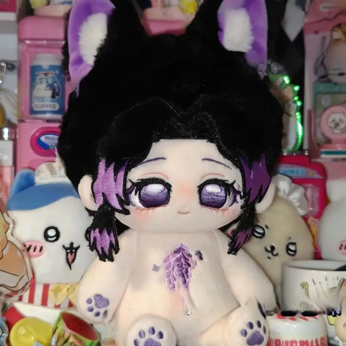 Portachiavi Anime In Peluche Di Kochou Shinobu E Kanroji Mitsuri, Figure Morbide 10 Cm, Ciondolo Per Zaino, Borsa, Chiavi, Regalo Per Otaku