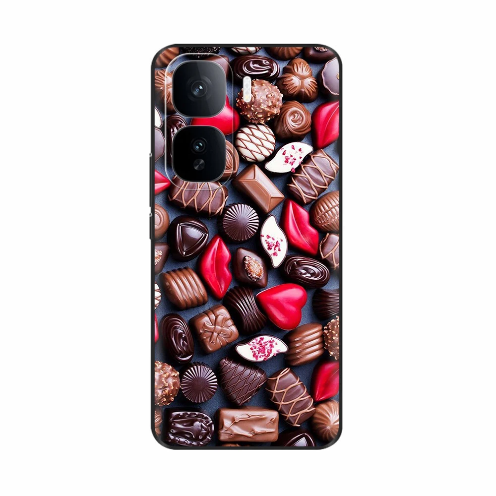 Charming Hot Cat Design Soft Silicone Phone Case - Stylish Back Cover