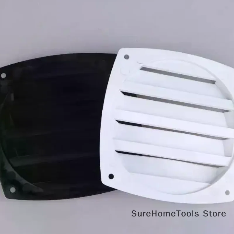 1Pcs Boat Louvered Vent Replace Square Air Vent Grill Ventilation Ducting Cover Outlet Vent For Marine RV