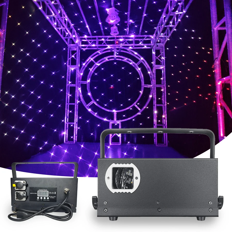 Professionele Outdoor Waterdichte Laser 2W Starry Sky Lights Beam Line