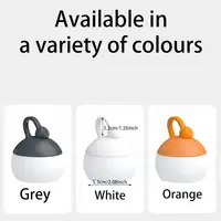 Super Mini Retro Snow Camping Lantern USB Rechargeable Haning Hook Night Light Battery Powered Tent Table Light For Camping 3