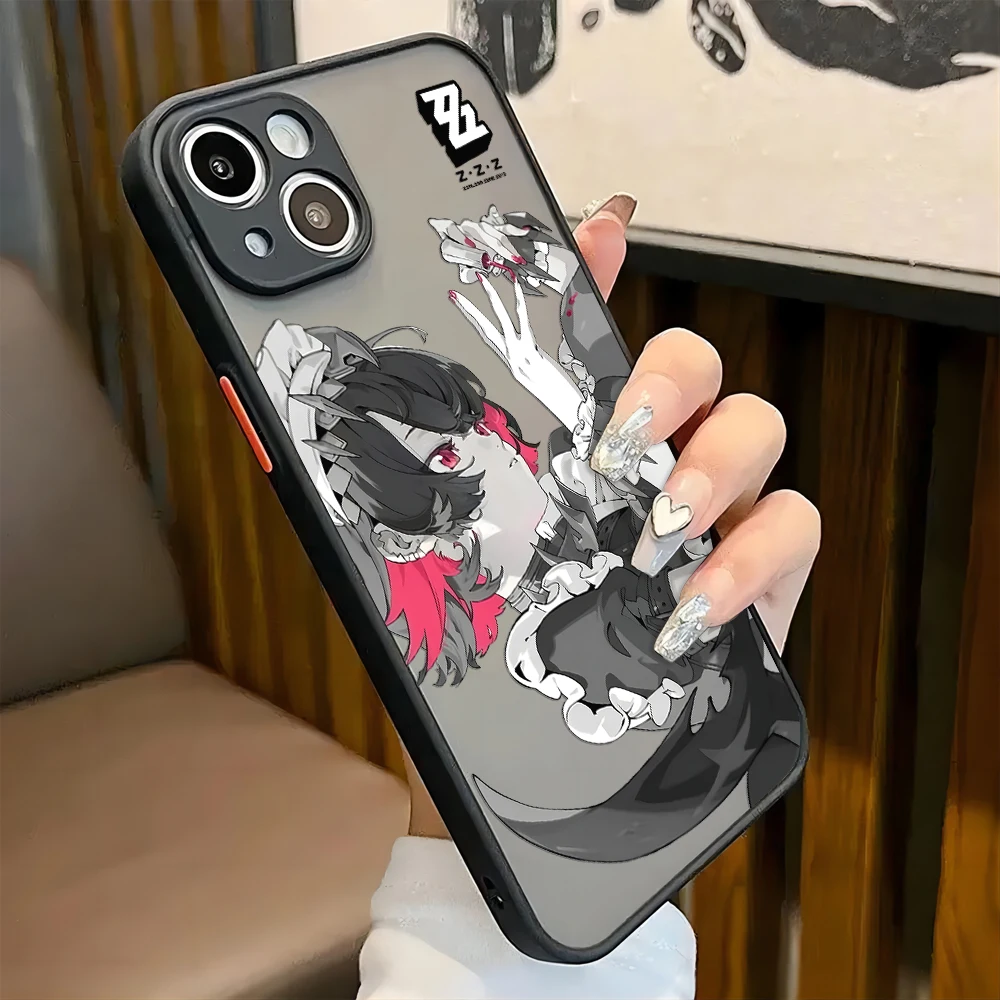 Zenless Zone Zero Ellen Joe Matte Transparent Phone Case