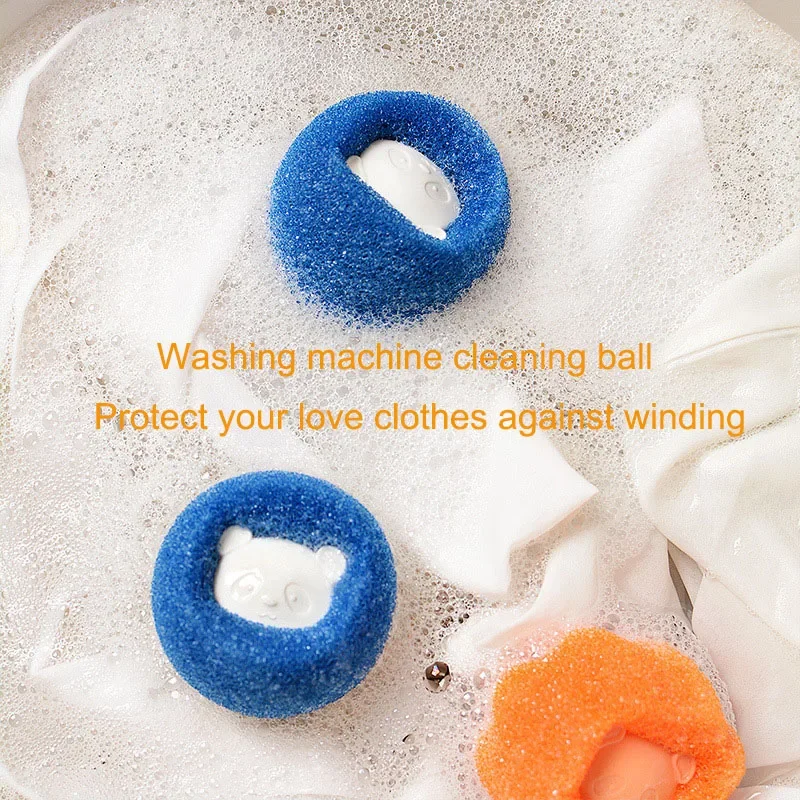 Laundry Ball Set Pet Hair Remover Reusable Cleaning Tools Washing Machine Products