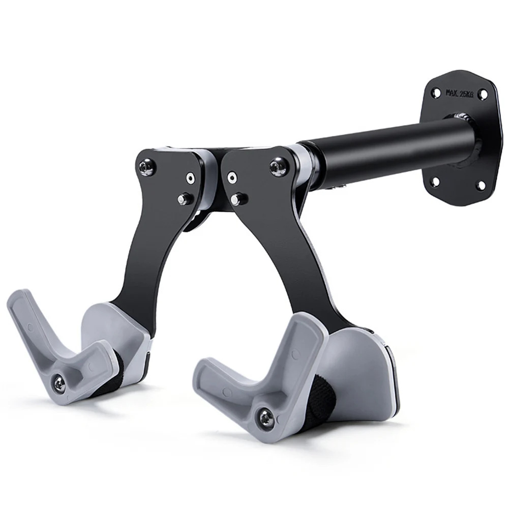 

Bike Wall Mount Hanger Secure Horizontal Bicycle Indoor Storage Rack for Hanging Bicycles in Home or Garage