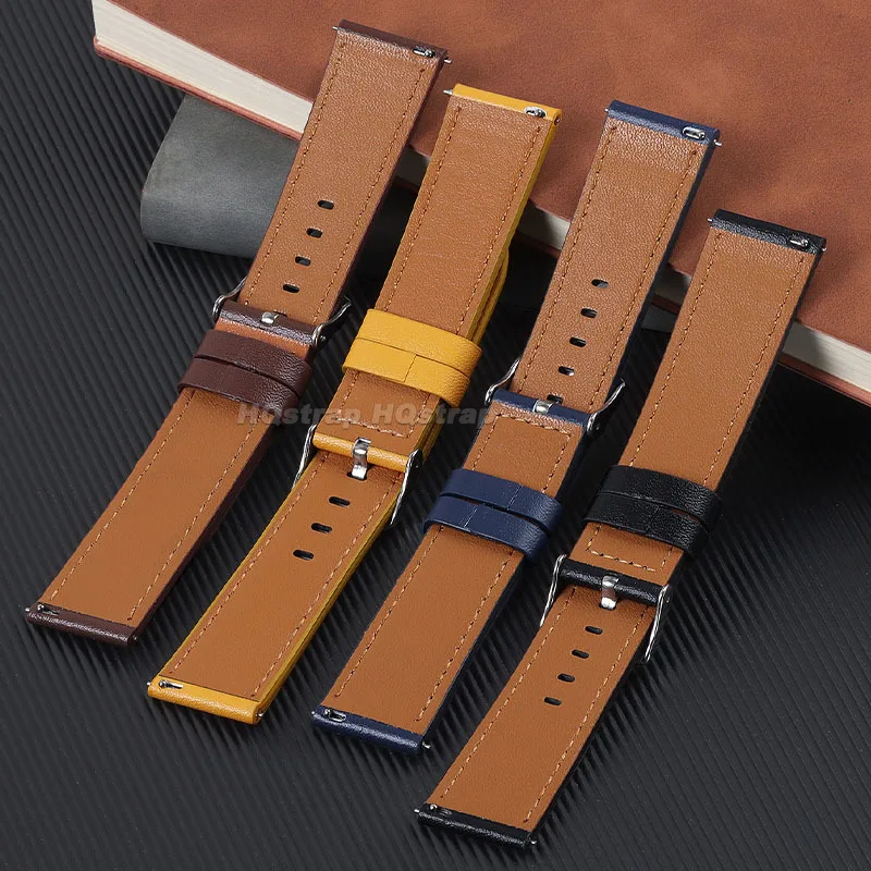 Genuine Leather Quick Release Watchbands – Soft, Stylish Wristbands