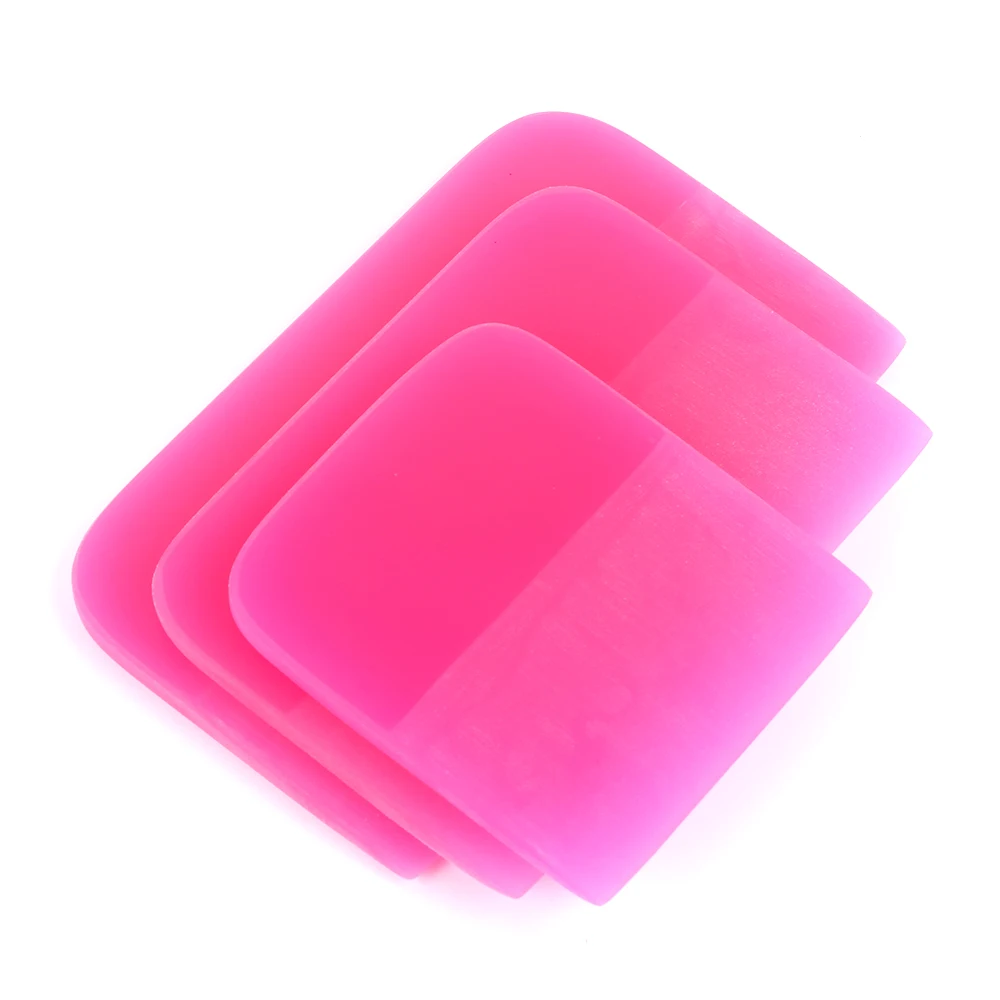 Car Rubber Squeegee Wrap Tool Kit Super Clean Glass Cleaner Car Detailing Carbon Fiber Film Scraper