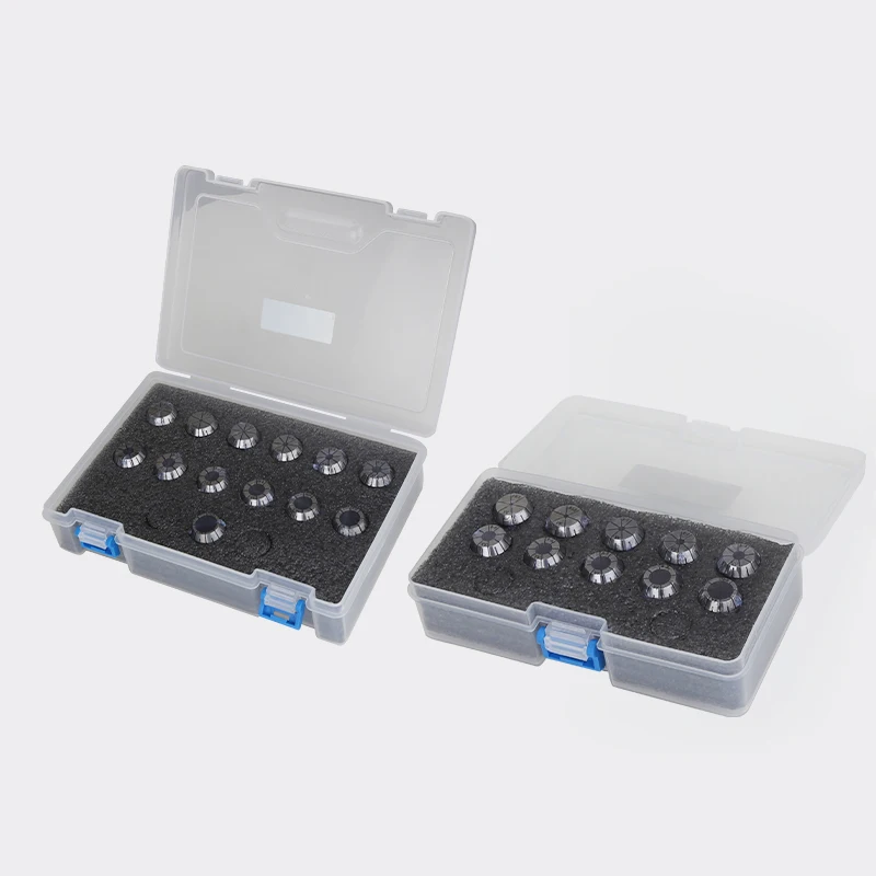 ER Collet Set 1 Set for Milling Tapping Grinding Carving and Other Processing ER11 ER16 ER20 ER25 spring collet,collet chuck,spring collet chuck,collet chuck holder,engraving collet chuck,wrench nut collet,collet clamping tool,collet block holder