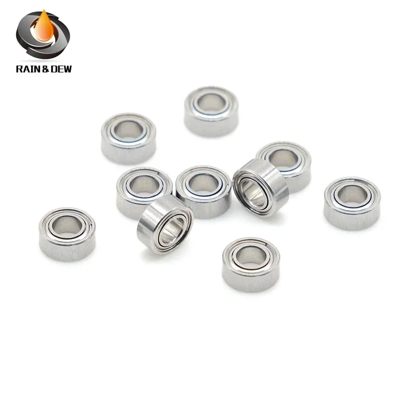 Stainless Steel SMR74ZZ 4x7x2.5mm ABEC-9 Fishing Reel Bearing For DAIWA SHIMANO Abu Garcia Reel Handles 10PCS miniature ball bearings