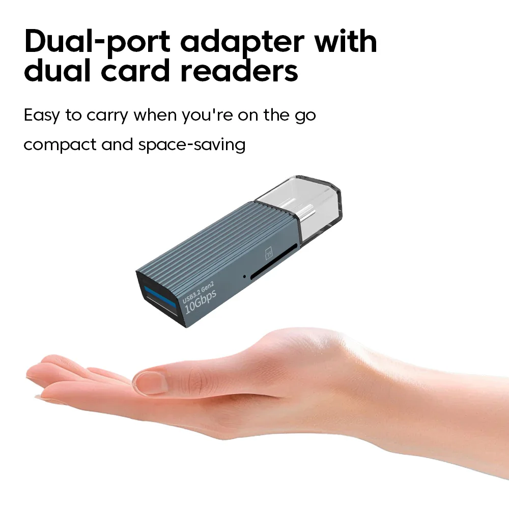 USB C 타입 TF 메모리 카드 리더 USB 2.0 카드 리더 아이폰 15 프로 아이패드 맥 맥북 노트북 TF 카드 리더 OTG USB 호환