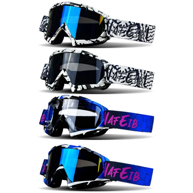 Newest Motorcycle Glasses Motocross Goggles Helmet MX Moto Dirt Bike ATV Ski Outdoor Sports Glass Scooter Googles Mask Cycling