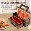 4 in 1 Multifunctioncal Sandwich Maker Temperature adjustable Non-stick Waffle Maker Double side Fast Heating Barbecue Machine 4