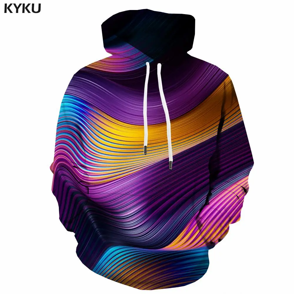 

3d Hoodies Colorful Hoodie Men Dizziness Hooded Casual Novel Sweatshirt Printed Abstract Hoody Anime Long Sleeve Funny Pullover