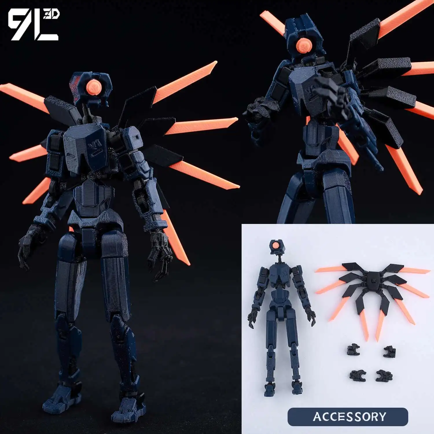 Lucky13 Dummy13 Ultrakill V1 シリーズアニメキャラクター-3D