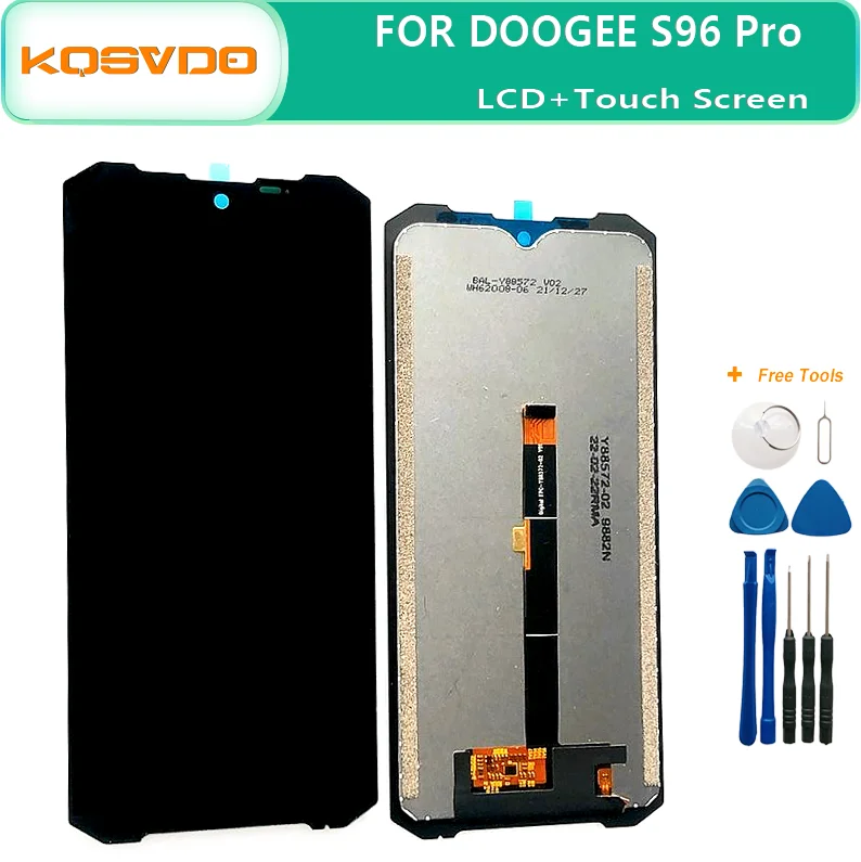 Оригинальный Новый ЖК-дисплей для Doogee S96 Pro GT, сменный ЖК-экран и дигитайзер, полный комплект для ремонта сотового телефона S96 Pro