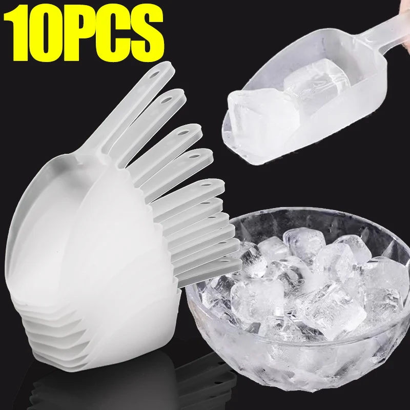Plastic Ice Shovel 5/10pcs Kitchen Tools Flour Food Candy Ice Cream Scoop