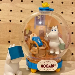 Pantasy Building Blocks Moomin Roaming Series Cartoon Crystal Ball Pendant Toy Gift - With box (Moomin)