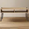 Solid Wood Coffee Table 39.4x23.6x17.7 - Stylish & Durable Living Room Furniture 4