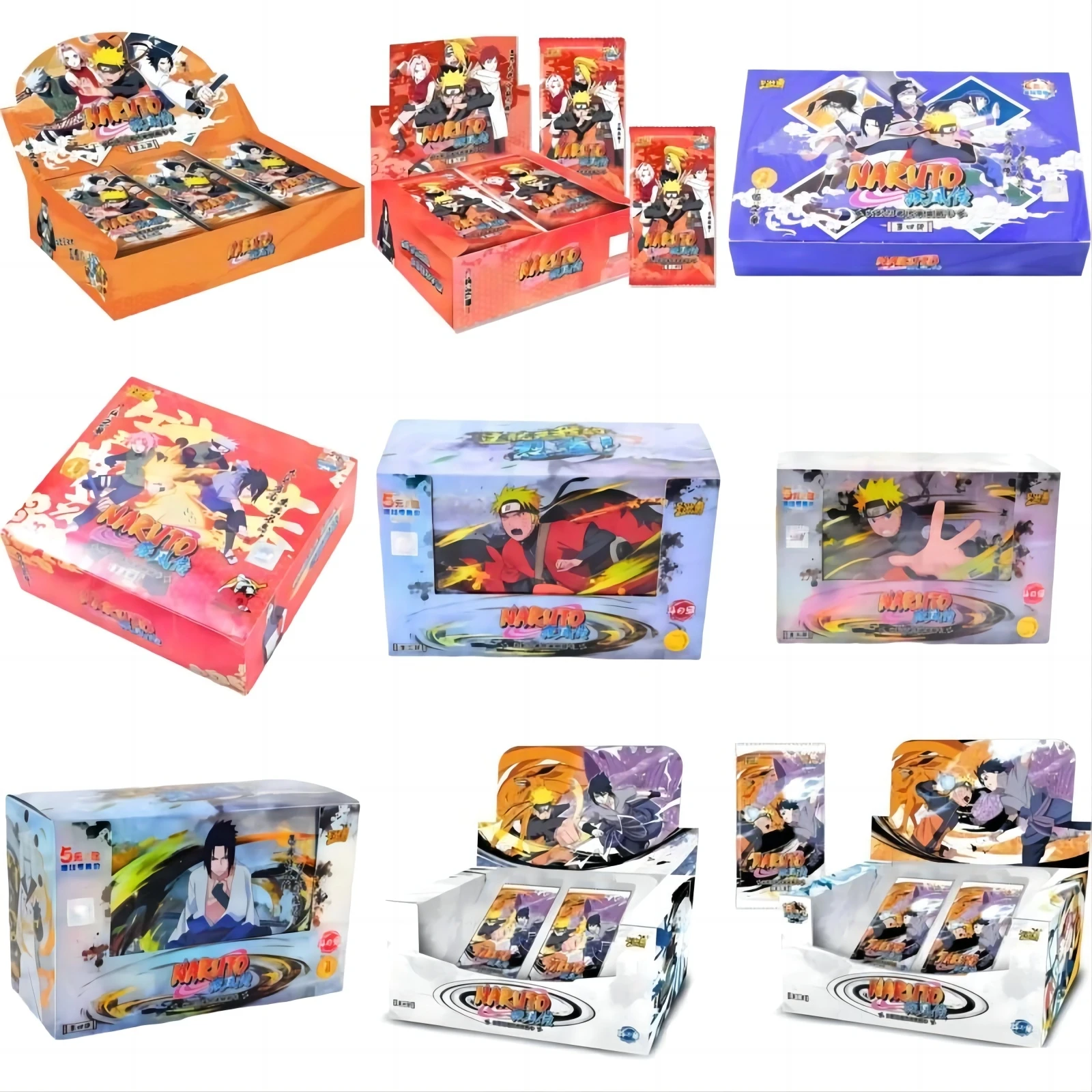 KAYOUAnimeOriginalNarutoCardsChapterOfTheArrayBoxAddedSE