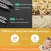 Electric Family Pasta Maker Machine Noodle Maker Pasta Dough Spaghetti Roller Pressing Machine Stainless Steel 135W for Home Use 3