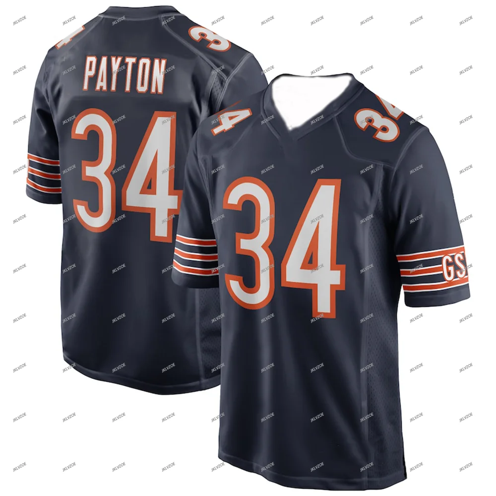 American Football Men T-shirt Rugby Jersey Chicago Bears No.18 Women Men T-Shirt Adult/ KID Jersey Kit Top 24/25