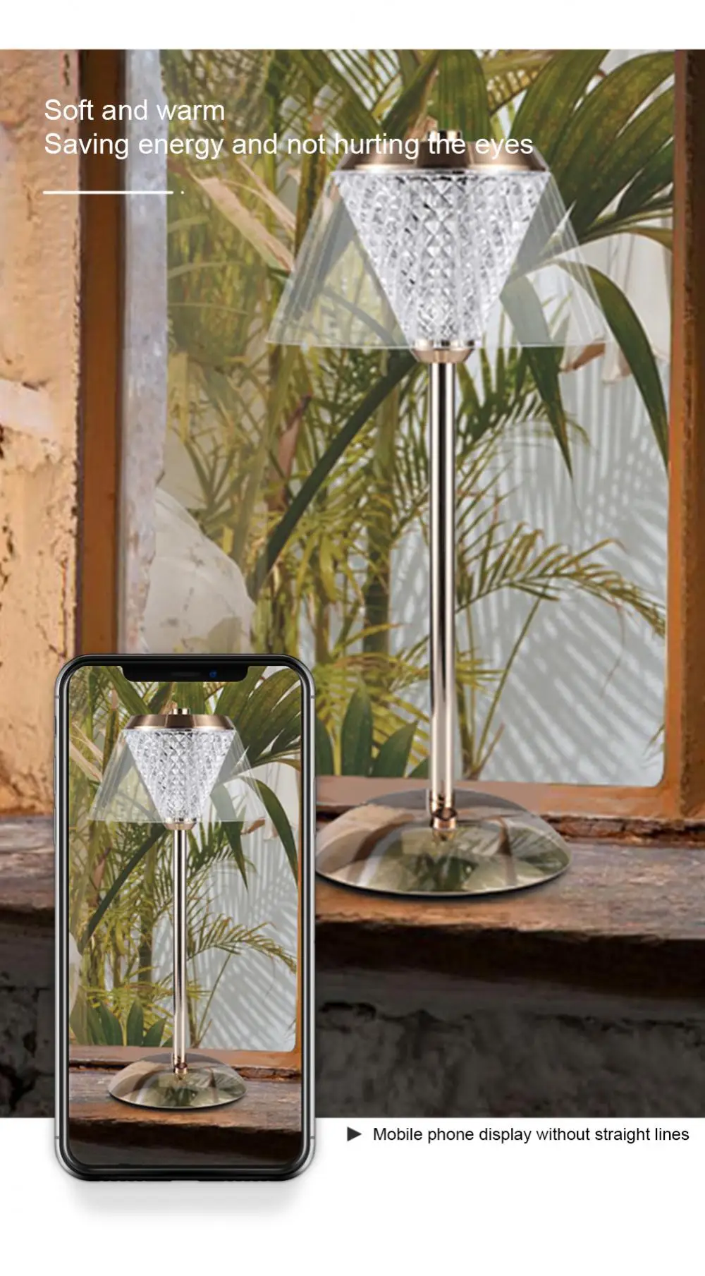 Lampe de Table en Cristal