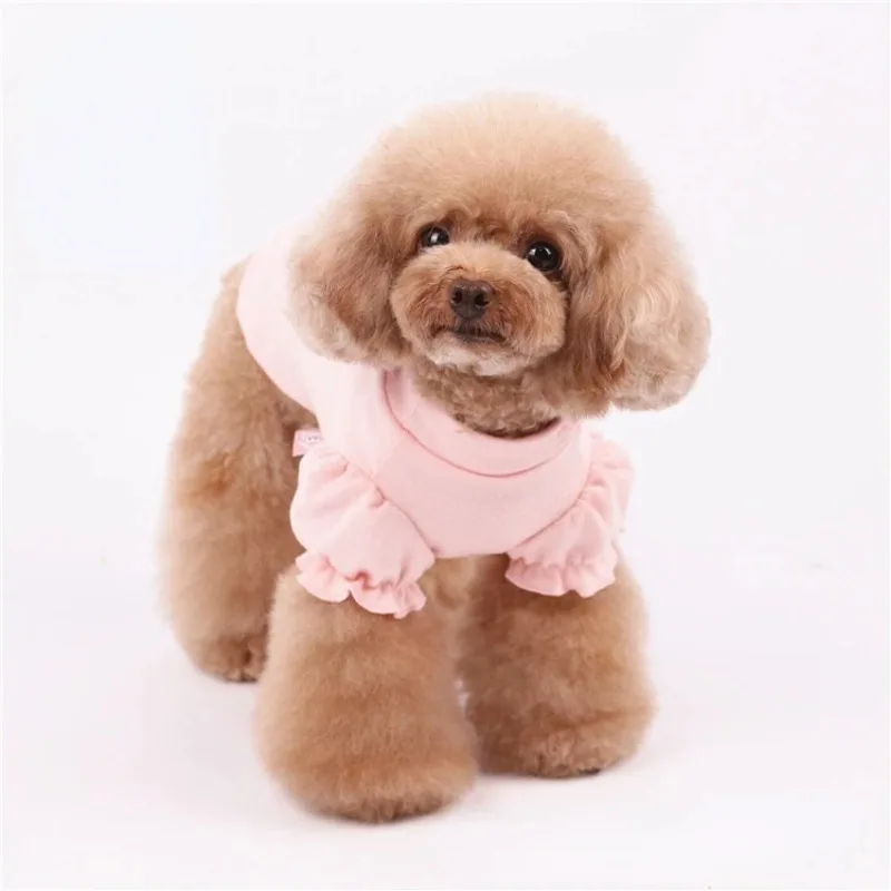 Flower Cotton Pet Clothes For Small Dogs