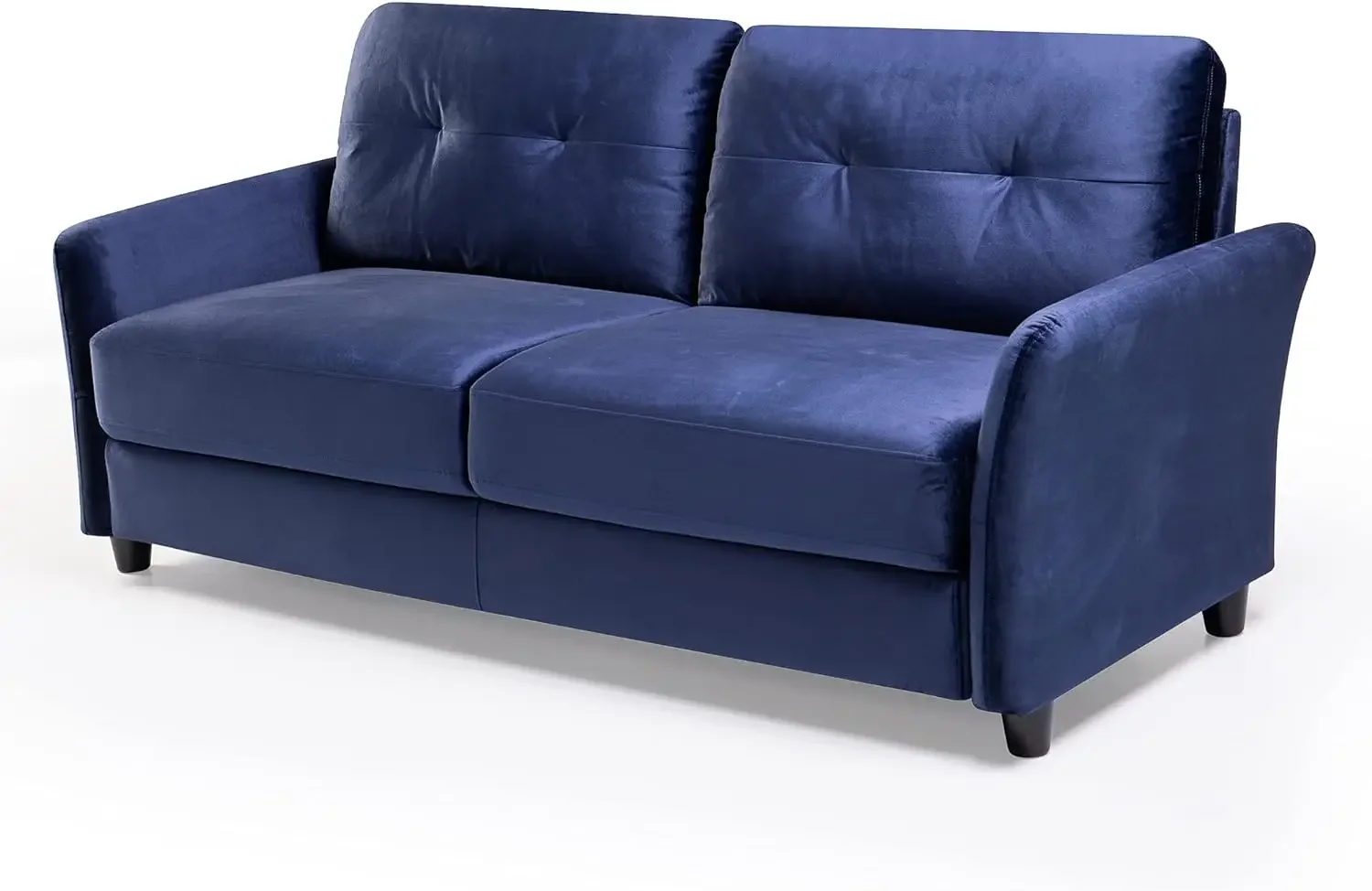 

Ricardo Velvet Sofa Couch / Easy, Tool-Free Assembly