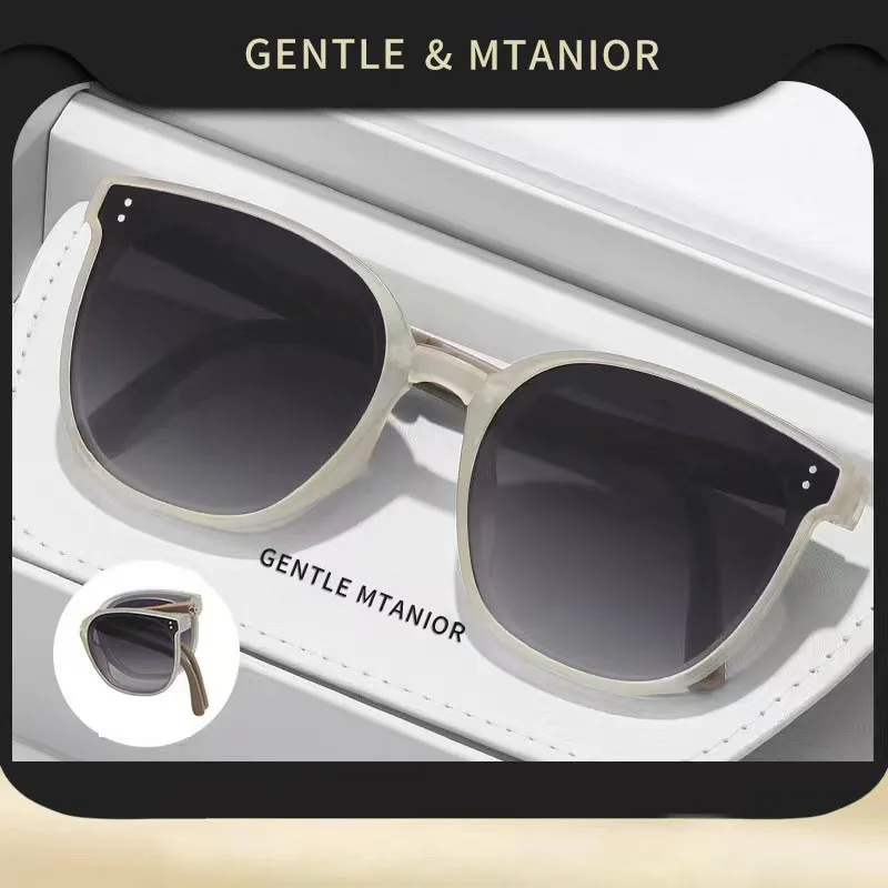 

YOOSKE складные солнцезащитные очки для женщин и мужчин модные брендовые дизайнерские солнцезащитные очки Laides градиентные синие очки Оттенки UV400 зеркальные